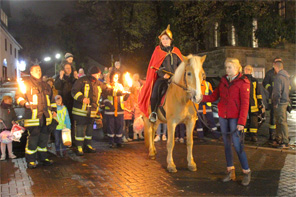 St. Martin hoch zu Ross in der Theresenstrasse